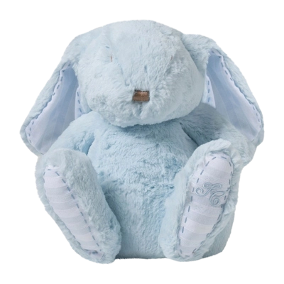 Peluche Tartine et Chocolat Augustin The Rabbit Bleu