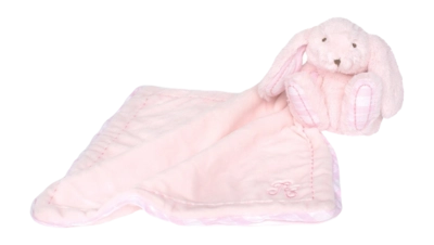 Peluche Tartine et Chocolat Augustin Le Lapin Rose Clair