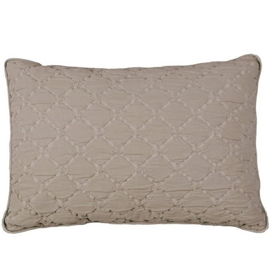 Sierkussenhoes Stonewash York Koeka Stone (40 x 60 cm)