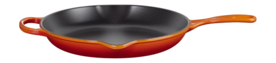 Koekenpan Le Creuset Signature Rond Skillet Oranjerood 30 cm