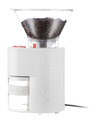 Koffiemolen Bodum Bistro Elektrisch 160 W Wit