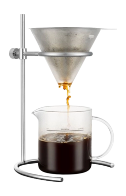 Koffiestation Bodum Pour Over Zilver 1 L