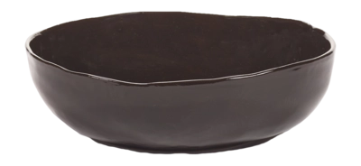 Kom Serax La Mère Tableware By Marie Michielssen Dark Brown L 22 cm