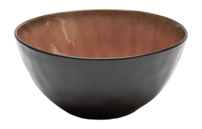 Kom Serax Pure Tableware By Pascale Naessens Black Brown S 20 cm