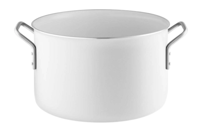 Kookpan Eva Trio White Line Ceramique Recycled Aluminium 7L