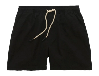 Short OAS Homme Noir Linen Shorts