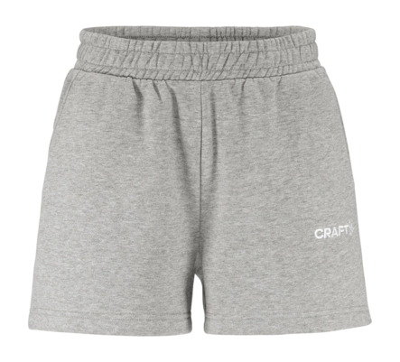 Korte Broek Craft Women Community 2.0 Sweat Grey Melange Regular Fit