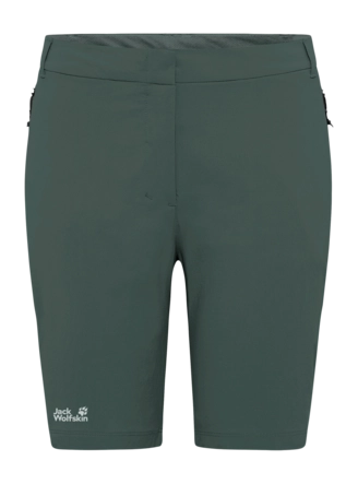 Korte Broek Jack Wolfskin Women Hikeout Shorts Sago Palm Regular Fit