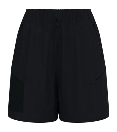Korte broek Odlo Women Essential Cargo Baggy Shorts Black Relaxed Fit
