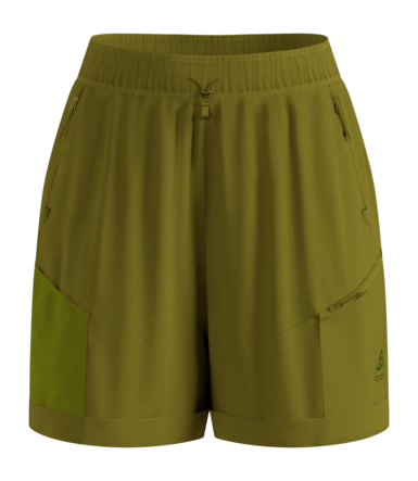 Korte broek Odlo Women Essential Cargo Baggy Shorts Guacamole Casual Fit