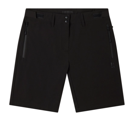 Korte broek Poederbaas Unisex SOLX Outdoor Short Black Regular Fit