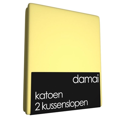 Kussenslopen Damai Yellow (Katoen) (set van 2)