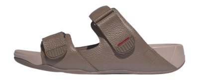 Sandals FitFlop Men Gogh Moc Slide In Leather Java Java