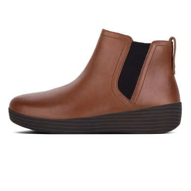 Ankle Boots FitFlop Superchelsea Boot Dark Tan