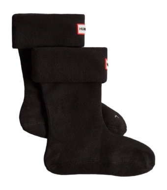 Nikolaus Stiefelsocken Hunter Recycled Fleece Boot Sock Kinder Black