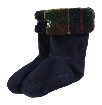 Laarzensok Barbour Women Banbury Boot Liner Classic Tartan