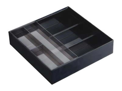 Yamazaki Lade-organizer Uitschuifbaar - Tower - Zwart