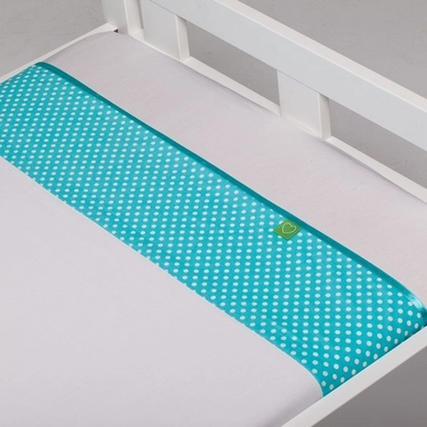 Wieglaken Briljant Bea Dots Aqua (Katoen)