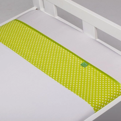 Wieglaken Briljant Bea Dots Lime (Katoen)