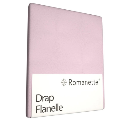 Drap Romanette Rose (Flanelle)