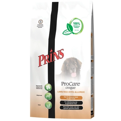 Hondenbrokken Prins Procare Croque Lam & Rijst Hypoallergic 2 kg