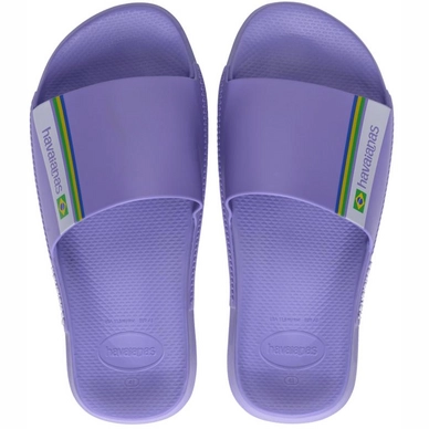 Flip Flops Havaianas Slide Brasil Purple Paisley Unisex