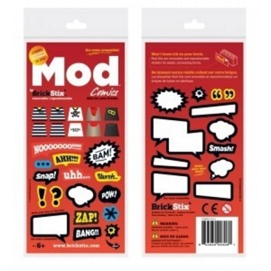 Stickers Lego BrickStix Mod Comics