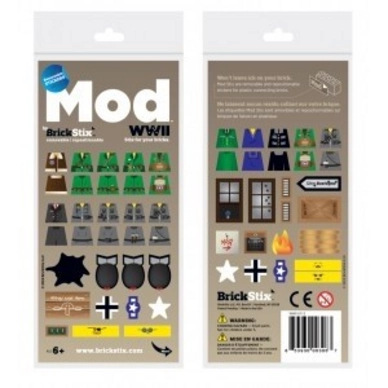 Stickers Lego BrickStix Mod WWII