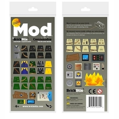 Stickers Lego BrickStix Mod Commandos