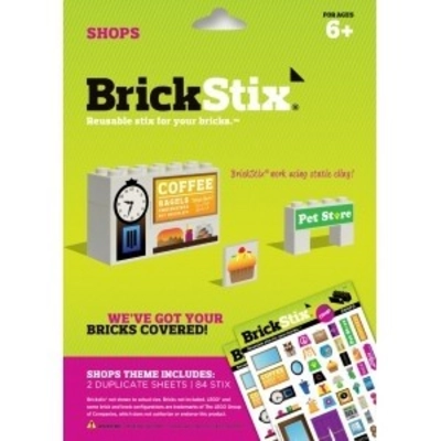 Stickers Lego BrickStix Mod Shops