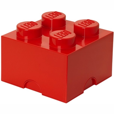 Aufbewahrungskiste Lego Brick 4 Rot
