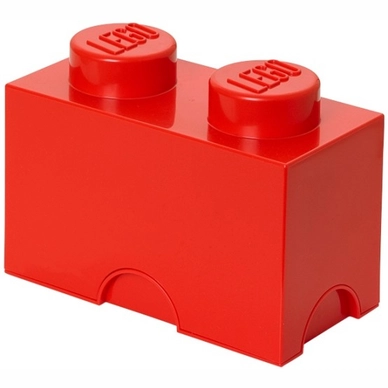 Opbergbox Lego Brick 2 Rood