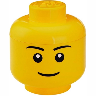 Opbergbox Lego Head Boy Large