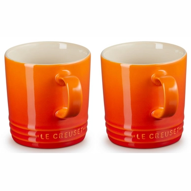 Coffee Mug Le Creuset Orange Red 350ml (2-Piece)