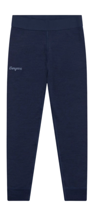Legging Bergans Kids Inner:Pure Merino Navy Blue Regular Fit