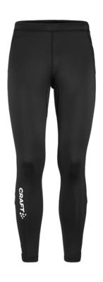 Legging Craft Men Rush 2.0 Zip Tights Black Slim Fit