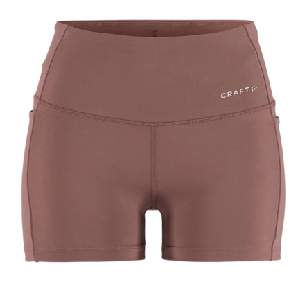 Legging Craft Women Essence Hotpants 3 Flint Nauwsluitende pasvorm