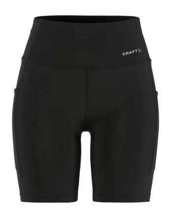 Legging Craft Women Essence Short Tights 3 Black Regular Fit