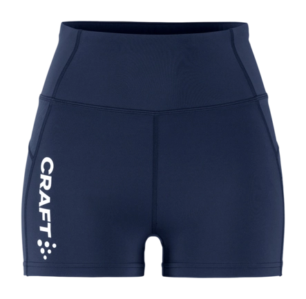 Legging Craft Women Rush 2.0 Hot Pant Navy Regular Fit