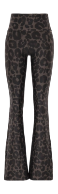 Leggings Deblon Celine Flared Damen Leopard Cacao