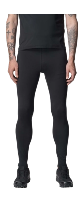 Legging Houdini Men Pace Trail Tights True Black Nauwsluitende pasvorm
