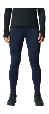 Legging Houdini Women Pace Trail Tights Blue Illusion Nauwsluitende pasvorm