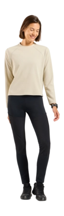Legging Odlo Women Ascent Black Nauwsluitende pasvorm