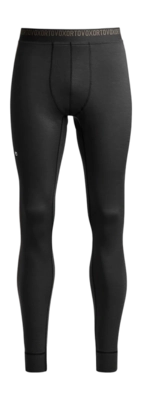 Legging Ortovox Herren 185 Rock'N'Wool Black Raven Long Pants 185 g/m²