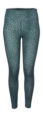 Legging The Indian Maharadja Women Leopard Tight Duck Green