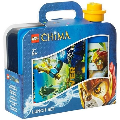 Lunchset LEGO Chima Blauw