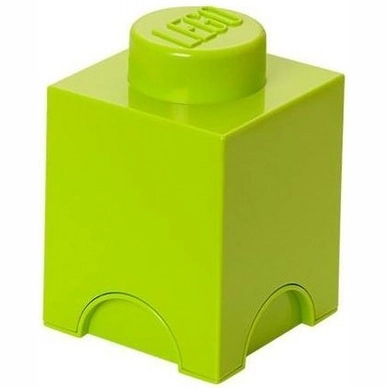 Opbergbox Lego Brick 1 Lime Groen