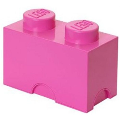 Opbergbox Lego Brick 2 Roze