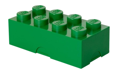 Lunchbox LEGO 8 Groen