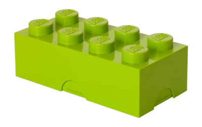 Lunchbox LEGO 8 Licht Groen